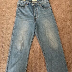 Levi's Women's Straight Leg Blue Jeans